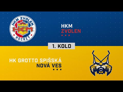 1.kolo semifinále HKM Zvolen - HK GROTTO Spišská Nová Ves HIGHLIGHTS