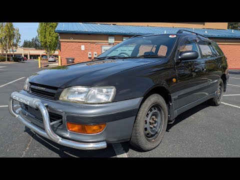 Thumbnail for 1996 Toyota Caldina 4WD 4AT 3S-FE Walkaround by Toyota Caldina