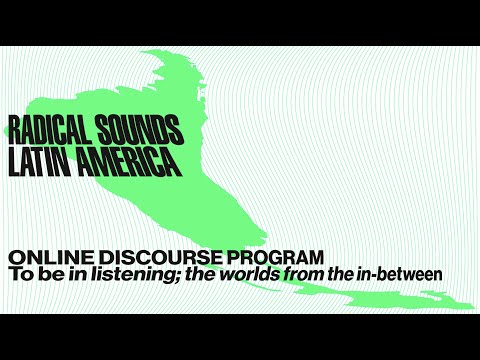 Online Discourse program : to be in listening; the worlds from the in - between