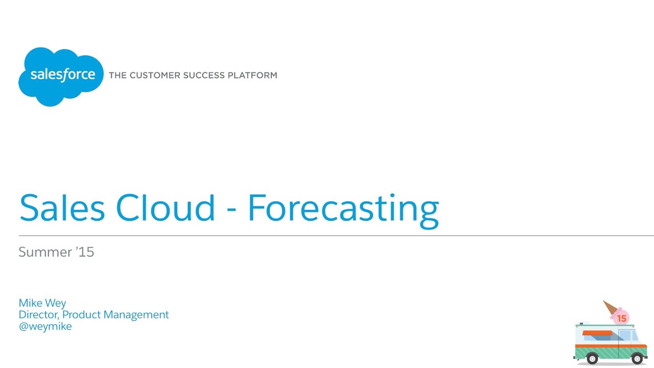 Sales Cloud - Collaborative Forecasting
