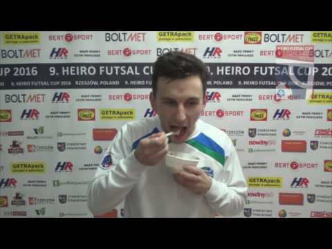 9. HFC 2016 - Wywiad z Maciej Piwowarczyk (Marmota Lublin) po meczu z Lambadą Siepraw