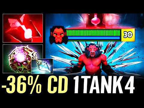 🔥 NINE Axe -36% CD + Bloodstone NEW META — 1 TANK 4 Octarine + Prism Strongest Offlane Dota 2 Pro