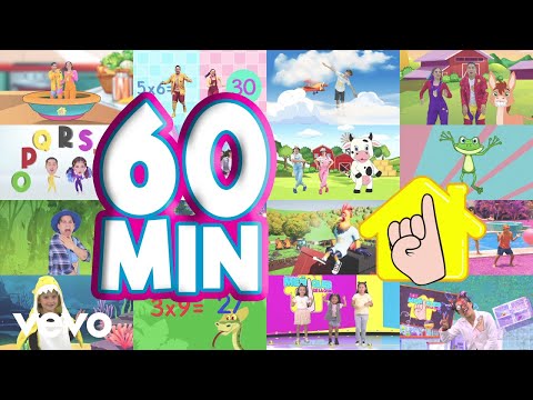 60 min de canciones divertidas infantiles para bailar con Los Meñiques De La Casa