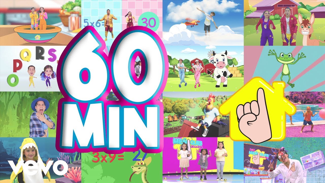 60 min de cançons divertides infantils per ballar amb les Mestres de la Casa