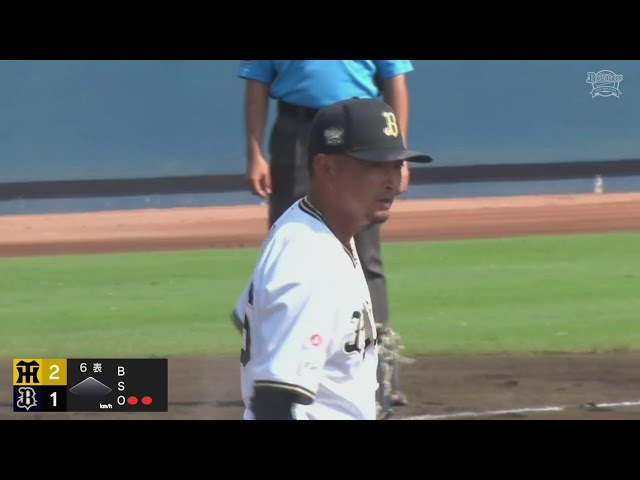 【ファーム】復帰登板で完璧な投球!! バファローズ・小木田敦也 2者連続三振を奪う!!  2024年8月2日 オリックス・バファローズ 対 阪神タイガース