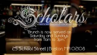 SCHOLARS BAR DOWNTOWN BOSTON | PROMO VIDEO - 2nd VERSION