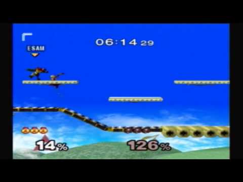 nicaboy(sheik) vs esam(samus)