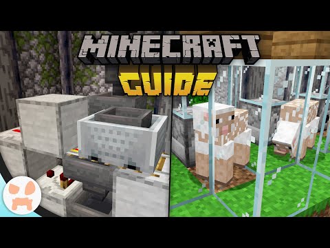wattles - WOOL COLLECTION SYSTEMS! | The Minecraft Guide - Tutorial Lets Play (Ep. 117)