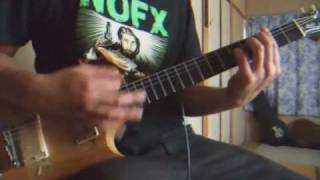 Lagwagon Alison&#39;s Disease guitar cover