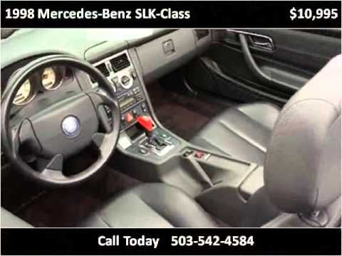 Thumbnail for 1998 Mercedes-Benz SLK-Class Used Cars Portland OR by Mercedes-Benz, Car, Mercedes-Benz CLA