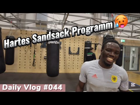 Trainings Vlog, HARTES SANDSACK TRAINING 🥵🥊 BOXEN ohne Limit 💪