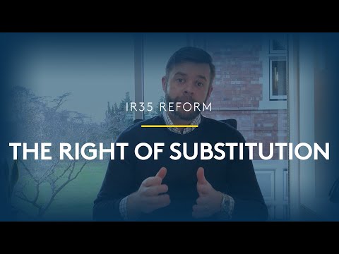 What Is The Right of Substitution? | IR35 | Off-Payroll | Qdos