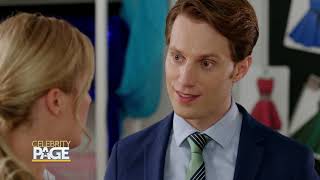 Natalie Hall Takes Fans Behind The Scenes On New Hallmark Film 'Fit For A Prince' | Celebrity Page video