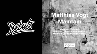 Matthias Vogt 'Maintain (Bleak Scene Rework)' - Boiler Room Debuts