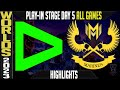 LLL vs GAM Highlights ALL GAMES | Worlds 2023 Play In Stage Day 5 | Loud vs GAM Esports