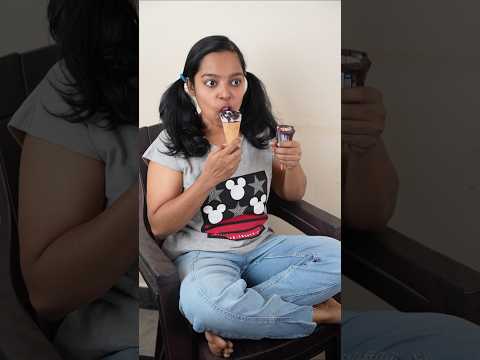 Father & Daughter...❤️Eating Pakoda ,Chocolate Ice Cream #minkutinku #shorts #comedy #funny  #love