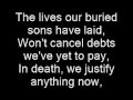 Rise Against: Bricks (Lyrics)
