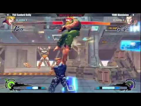 Next Level Battle Circuit 132 - USF4 - TSC Sanford Kelly (Ken) vs YOMI Dieminion (Guile)