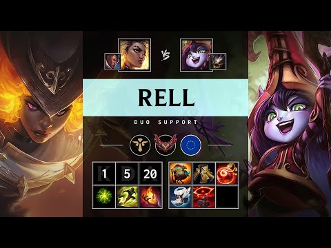 Rell Support vs Lulu - EUW Grandmaster Patch 25.16