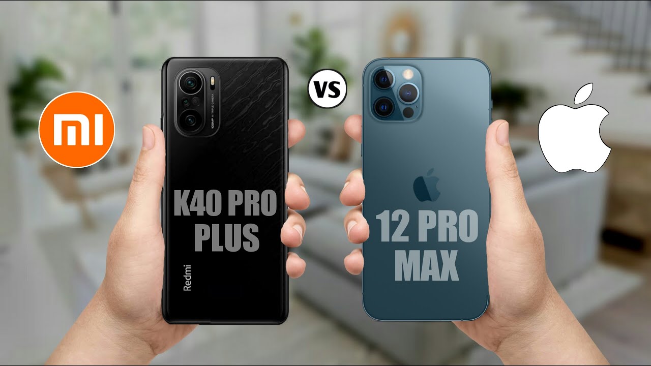 Xiaomi Redmi K40 Pro Plus vs iPhone 12 Pro Max | Comparison | TechAudience