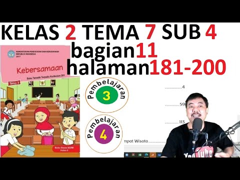 tema 7 kelas 2 subtema 3 halaman 181 200 kebersamaan bagian 11 rev 2017