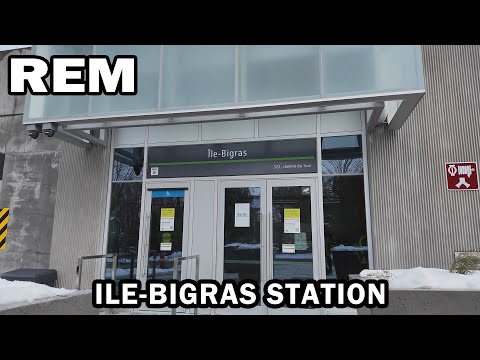 Montreal REM Ile-Bigras Station Tour - November 2025