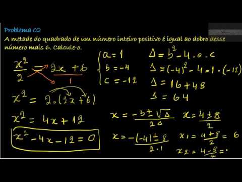 Resolução de Problemas equação do 2° grau #01