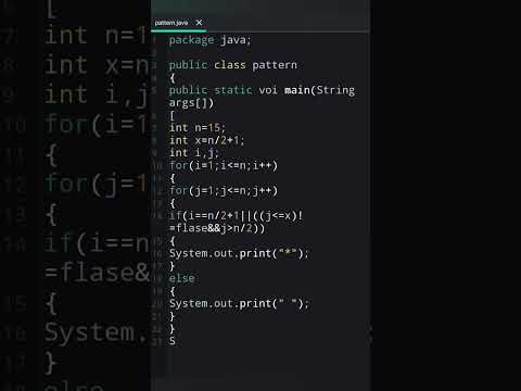 Arrow Pattern By Java How To Make Pattern In Java Pattern Javaprogramming