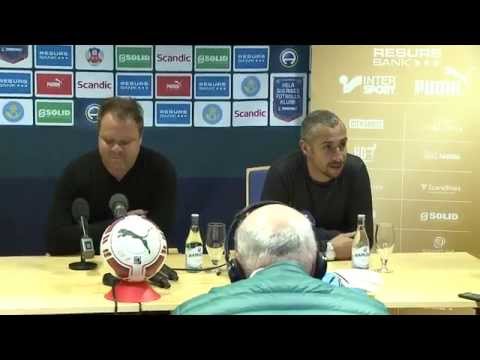 Henrik Larsson presenteras som ny tränare i HIF