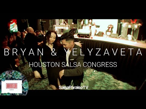 Bryan Ayala & Yelyzaveta with New Swing Sextet - social dance @ Houston salsa congress 2019