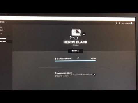 GoPro Hero 5 failure to delete videos after upload to PC
