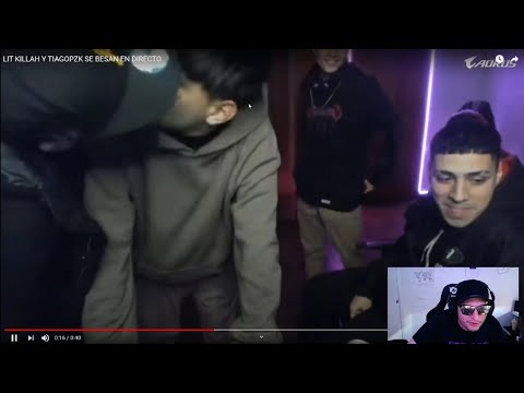KHAN REACCIONA AL BESO DE LIT KILLAH Y TIAGO PZK
