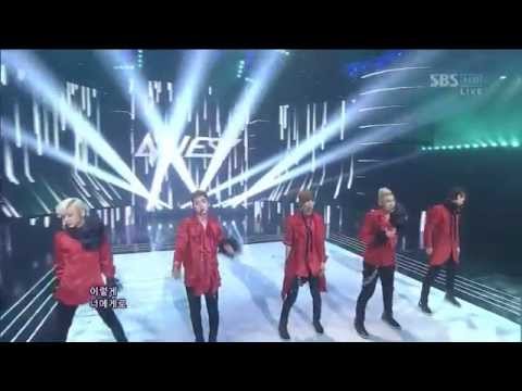 120318 NU'EST  I'm Sorry + Face 人氣歌謠  live