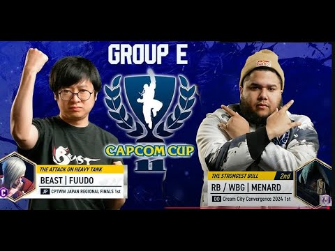 SF6  Fuudo (ED) vs MenaRD (Blanka/Bison)  Capcom Cup 11 - Group Stage - Day 3