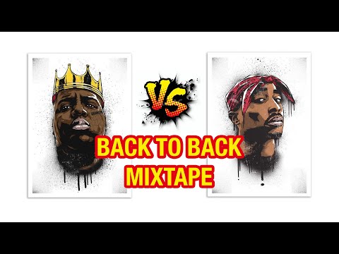 2PAC VS BIGGIE MIX   BACK TO BACK MUSIC VIDEO   MIXED BY DJ MOODY