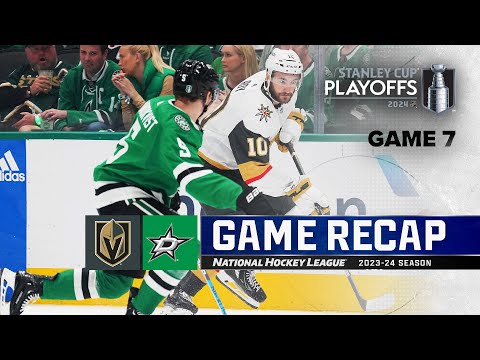Gm 7: Golden Knights @ Stars 5/5 | NHL Highlights | 2024 Stanley Cup Playoffs