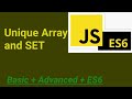 Unique array amp SET 44 JavaScript vo Unique array amp SET 44 JavaScript vo