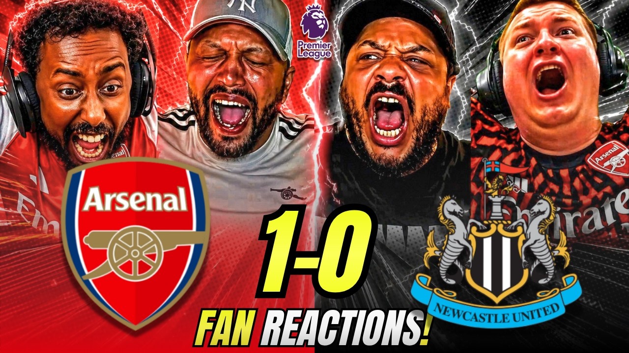 Arsenal Fans RELIEVED 😌 Reactions to Arsenal 1-0 Newcastle | Premier League Fan Reactions