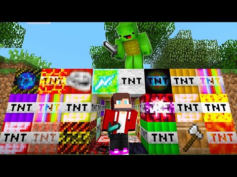 MORE TNT Speedrunner VS Hunter in Minecraft