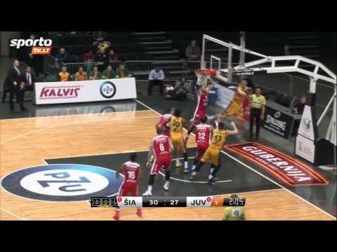 SportoTV.lt:BBL "Šiauliai" - "Juventus" rungntynės 2015 03 12