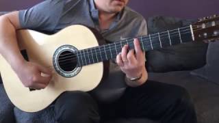 LAS CUATRO LUNAS -VICENTE AMIGO- tutorial