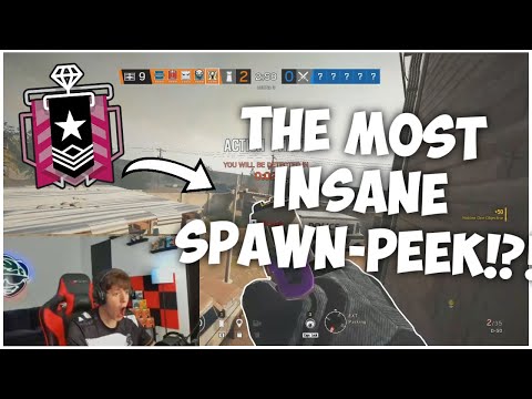 The Most INSANE ONE-TAP SPAWN PEEK You Will Ever See... | Rainbow Six: Siege Twitch Clips