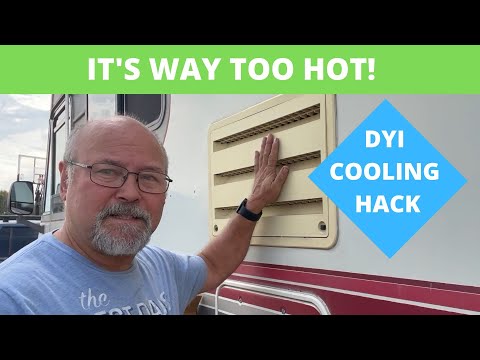 INSTALLING REFRIGERATOR FANS - RV LIFE: An easy DIY must do Job.