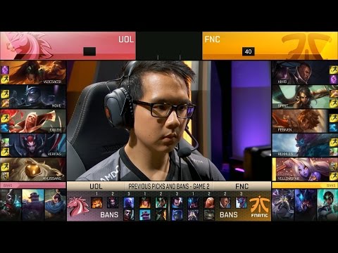 FNC vs UOL Game 3 Highlights - 2016 EULCS REGIONAL QUALIFIERS DAY 2