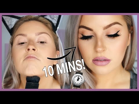 15 Minute Makeup ⏰ My QUICK GLAM Makeup Routine! 💣 Video
