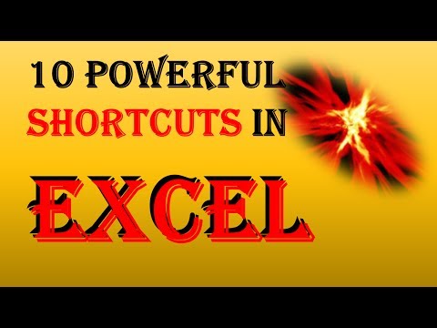Excel – Shortcuts in Excel – Really Powerful - ExcelXL.nl trainingen en workshops
