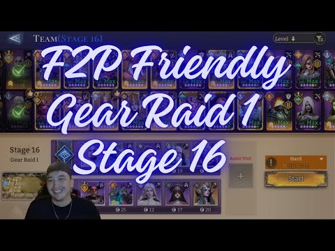 Completing Gear Raid 1 Stage 16 On The F2P: | Watcher of Realms