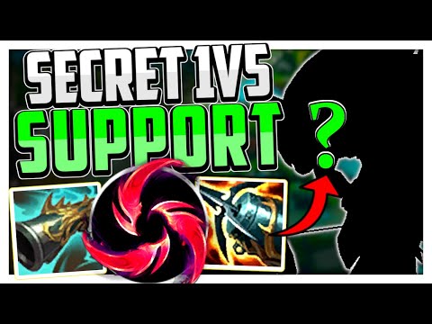 This ADC Champion is ACTUALLY A 1v5 SUPPORT! (How to ACTUALLY Support S12) - League of Legends