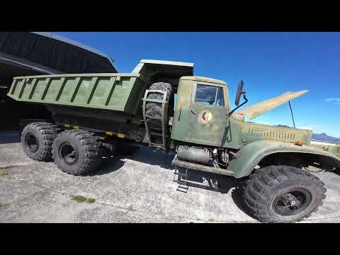 Kraz 255b Kipper 1. Start am 08.09.2025