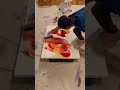 Learning to Abstract Paint | Week 2 | How to Abstract Art | Acrylic on Canvas Modern Art Painting